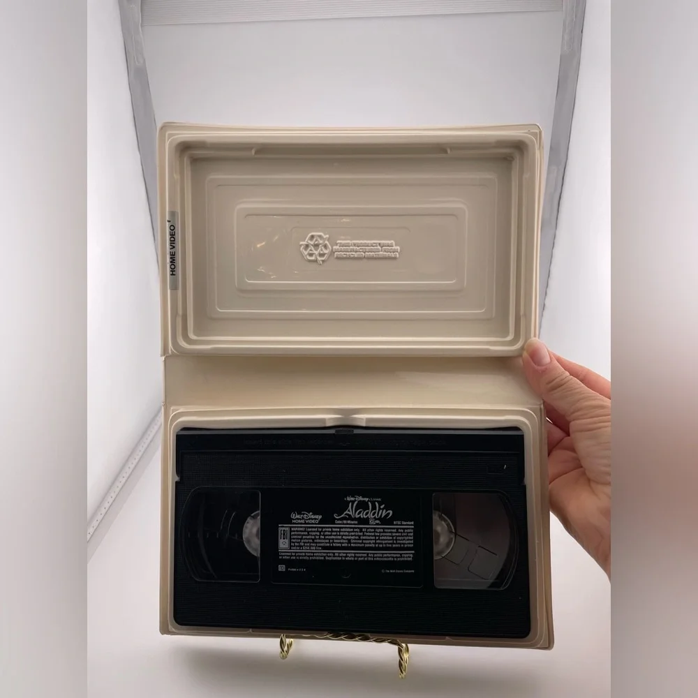 RARE Walt Disney Home Classics Aladdin VHS, 1662 Black Diamond Edition